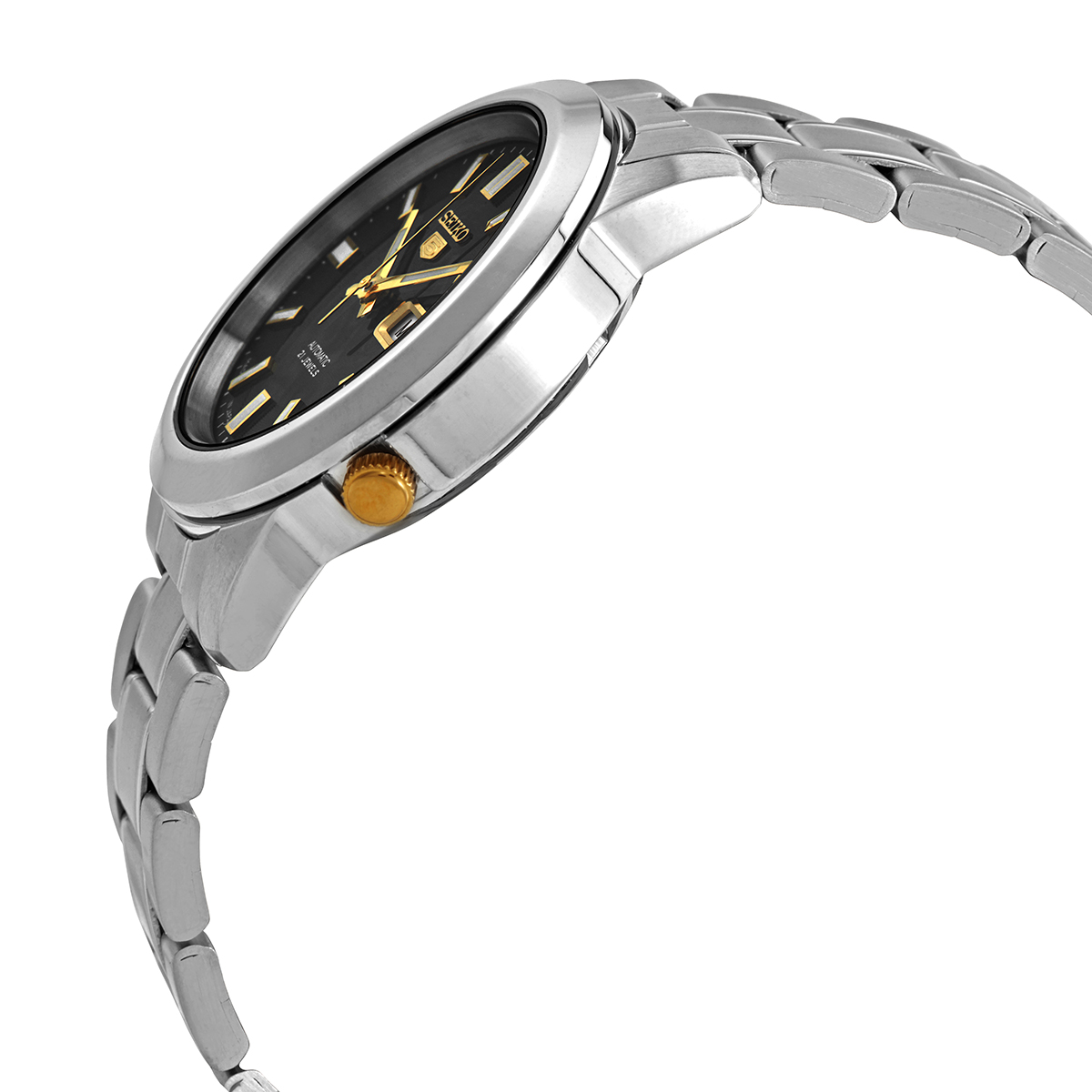 seiko 5 automatic black dial men's watch snkk17j1 seiko 5 automatic black dial men's watch snkk17j1