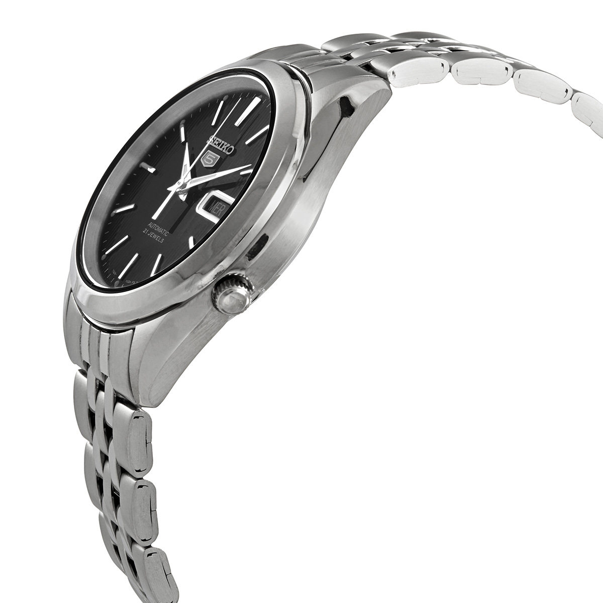 seiko 5 automatic black dial men's watch snkl23k1 seiko 5 automatic black dial men's watch snkl23k1