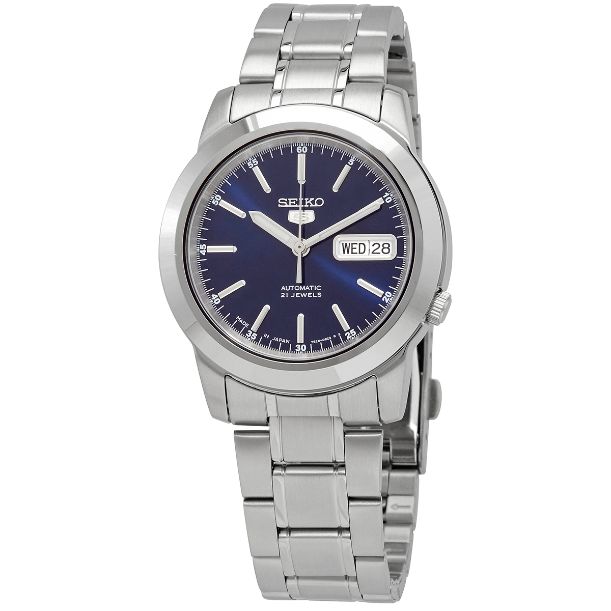 seiko 5 automatic blue dial men's watch snke51j1 seiko 5 automatic blue dial men's watch snke51j1