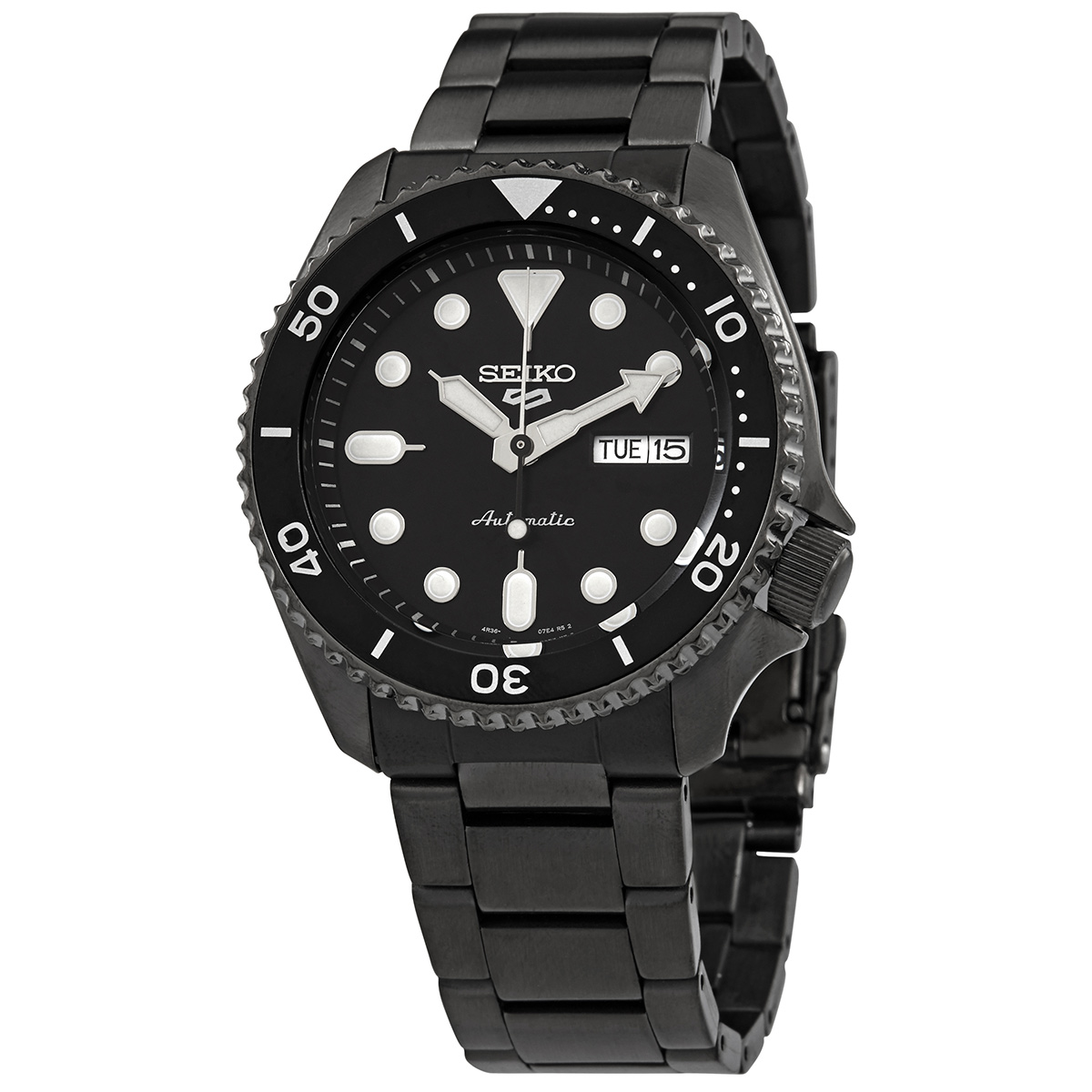 seiko 5 sports automatic black dial men's watch srpd65k1 seiko 5 sports automatic black dial men's watch srpd65k1