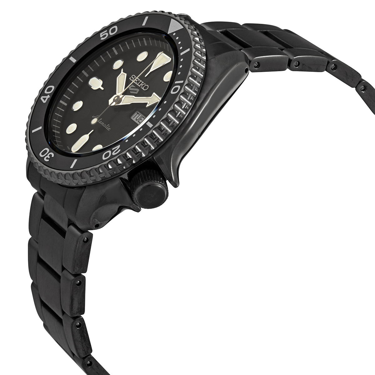 seiko 5 sports automatic black dial men's watch srpd65k1 seiko 5 sports automatic black dial men's watch srpd65k1