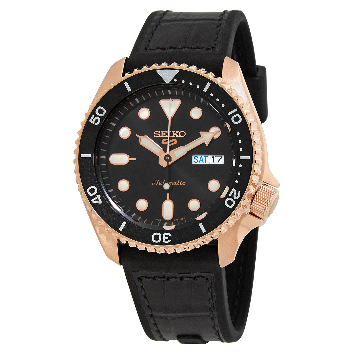 seiko 5 sports automatic black dial men's watch srpd76k1 seiko 5 sports automatic black dial men's watch srpd76k1