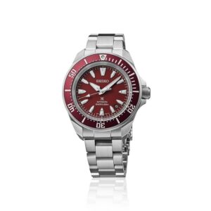 Витрина seiko seiko prospex samurai automatic red dial men's watch srpl11