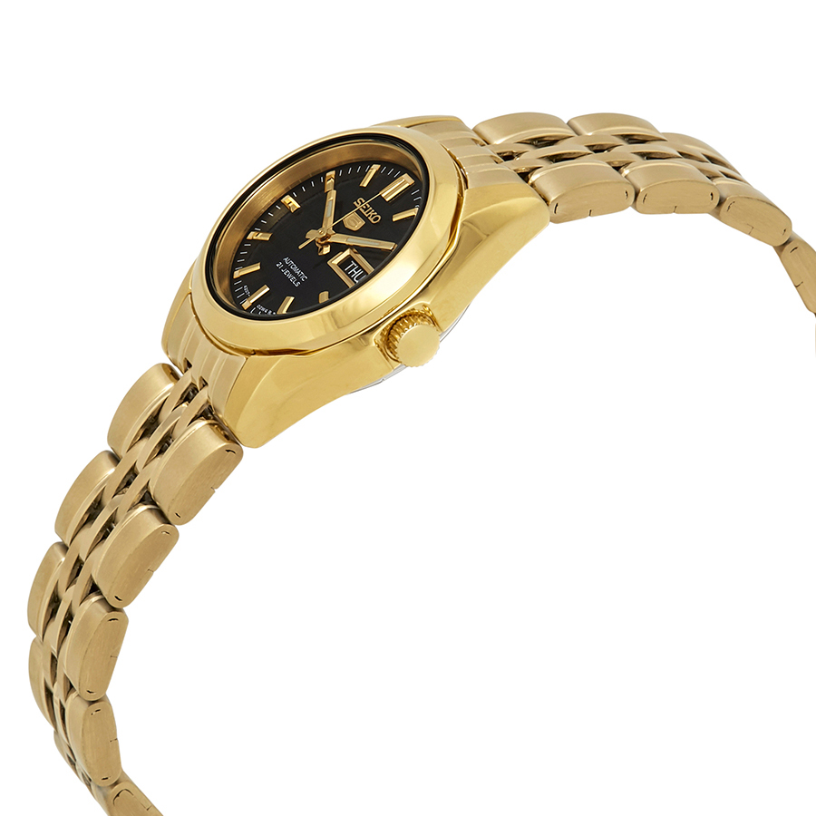seiko series 5 automatic black dial ladies watch syma40 seiko series 5 automatic black dial ladies watch syma40