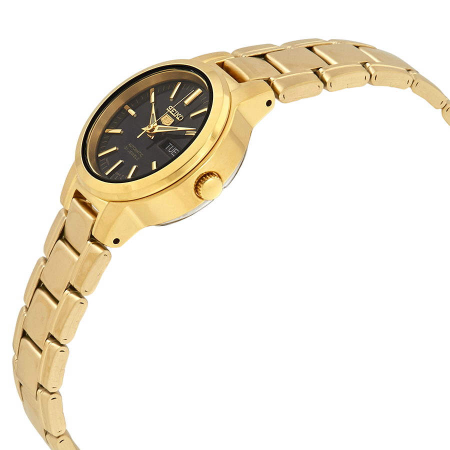 seiko series 5 automatic black dial ladies watch syme48 seiko series 5 automatic black dial ladies watch syme48