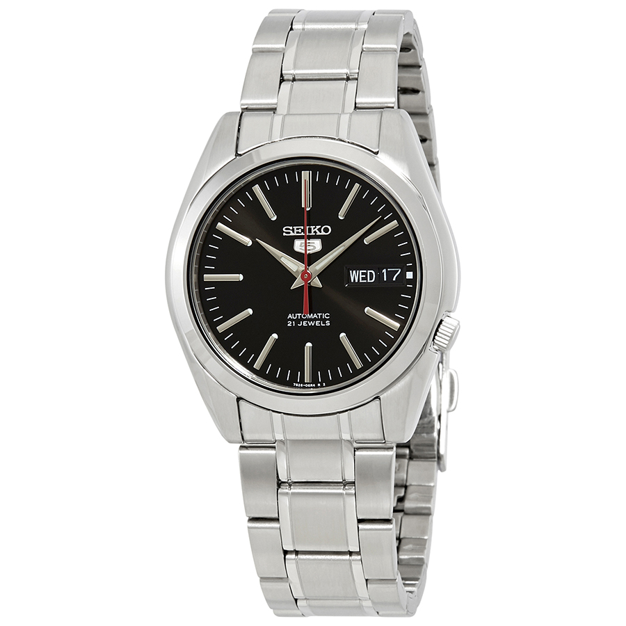 seiko series 5 automatic black dial men's watch snkl45 seiko series 5 automatic black dial men's watch snkl45