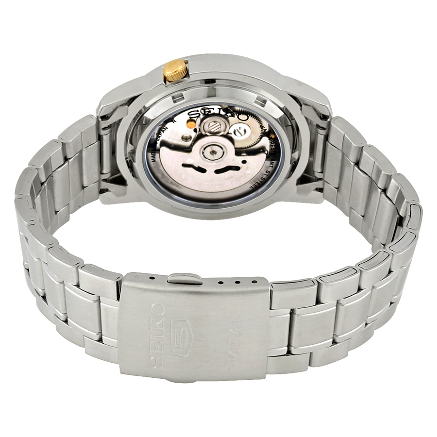 seiko series 5 automatic date day silver dial men's watch snkk09j1 seiko series 5 automatic date day silver dial men's watch snkk09j1
