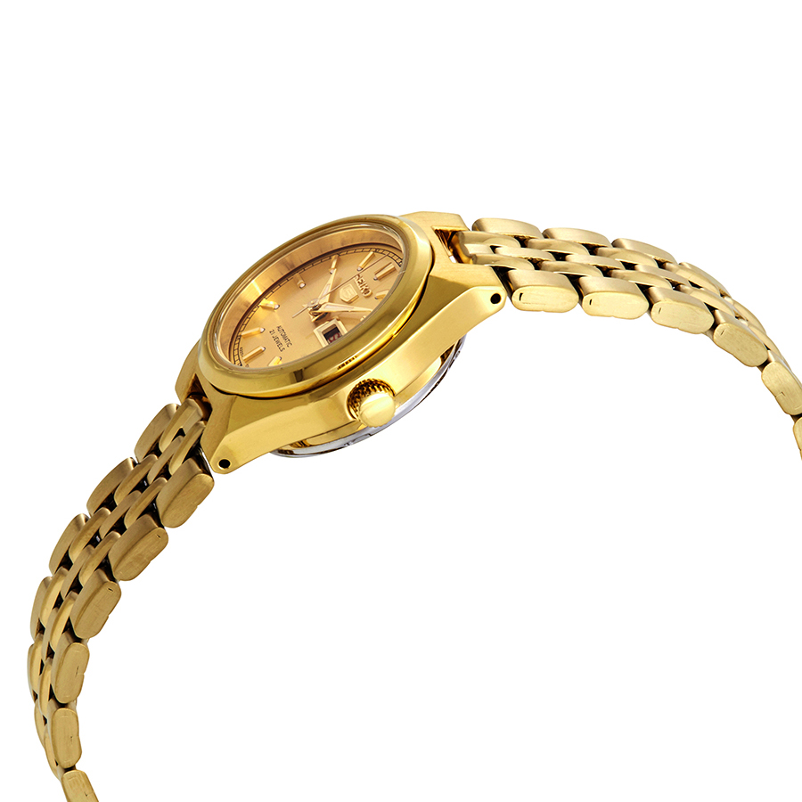 seiko series 5 automatic gold dial ladies watch syma04 seiko series 5 automatic gold dial ladies watch syma04
