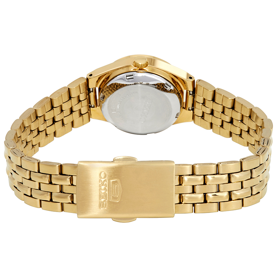 seiko series 5 automatic gold dial ladies watch syma04 seiko series 5 automatic gold dial ladies watch syma04