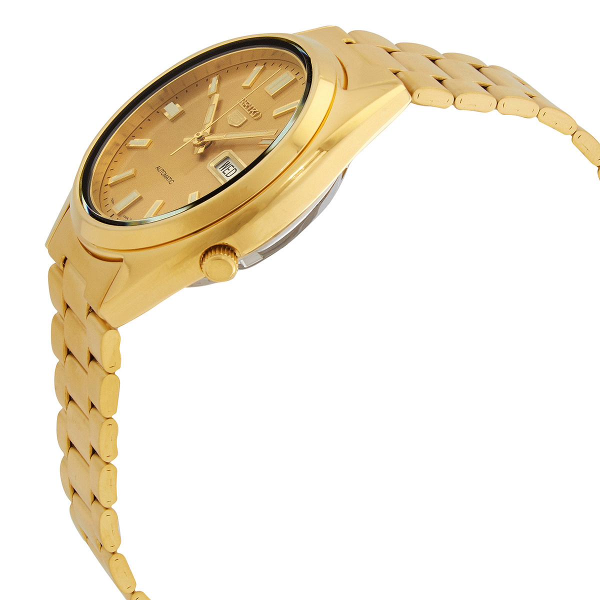 seiko series 5 automatic gold dial men's watch snxs80k1 seiko series 5 automatic gold dial men's watch snxs80k1