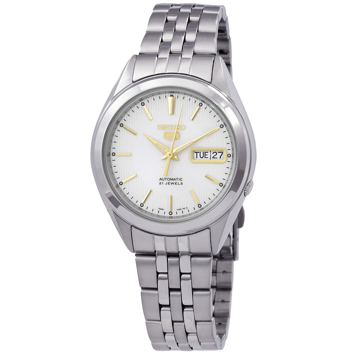 seiko series 5 automatic silver dial men's watch snkl17k1 seiko series 5 automatic silver dial men's watch snkl17k1