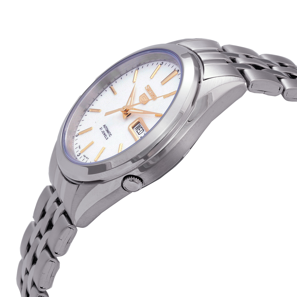 seiko series 5 automatic silver dial men's watch snkl17k1 seiko series 5 automatic silver dial men's watch snkl17k1