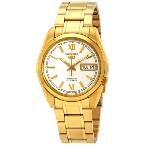 Витрина seiko series 5 automatic silver dial men's watch snkl58