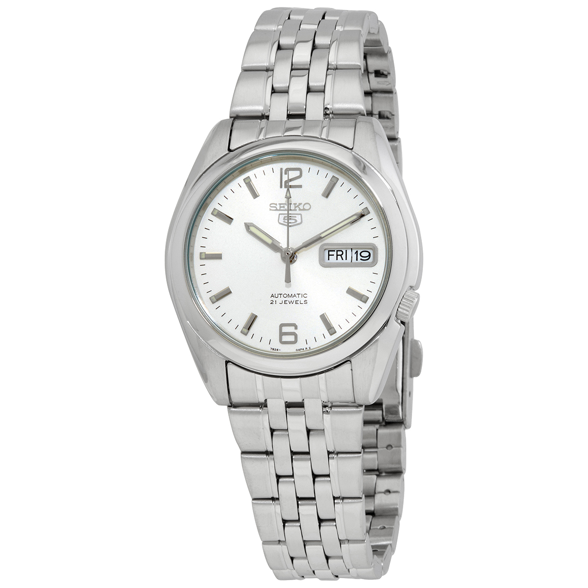 seiko series 5 automatic white dial men's watch snk385k1 seiko series 5 automatic white dial men's watch snk385k1