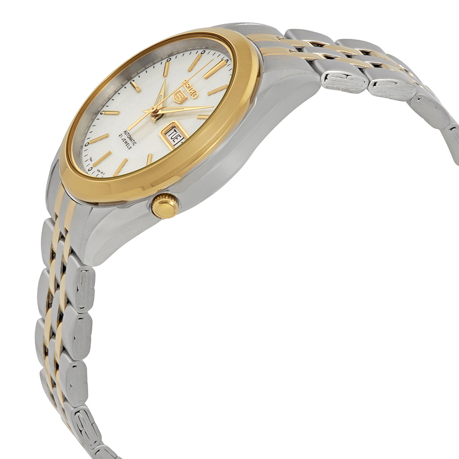 seiko silver dial two tone men's watch snkl24 seiko silver dial two tone men's watch snkl24