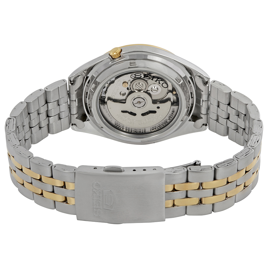 seiko silver dial two tone men's watch snkl24 seiko silver dial two tone men's watch snkl24