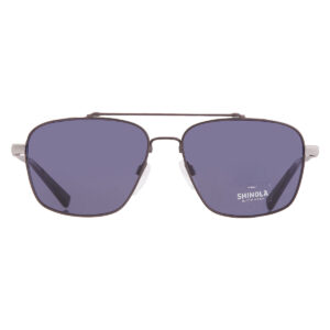 shinola blue navigator men's sunglasses sh2100s 071 57