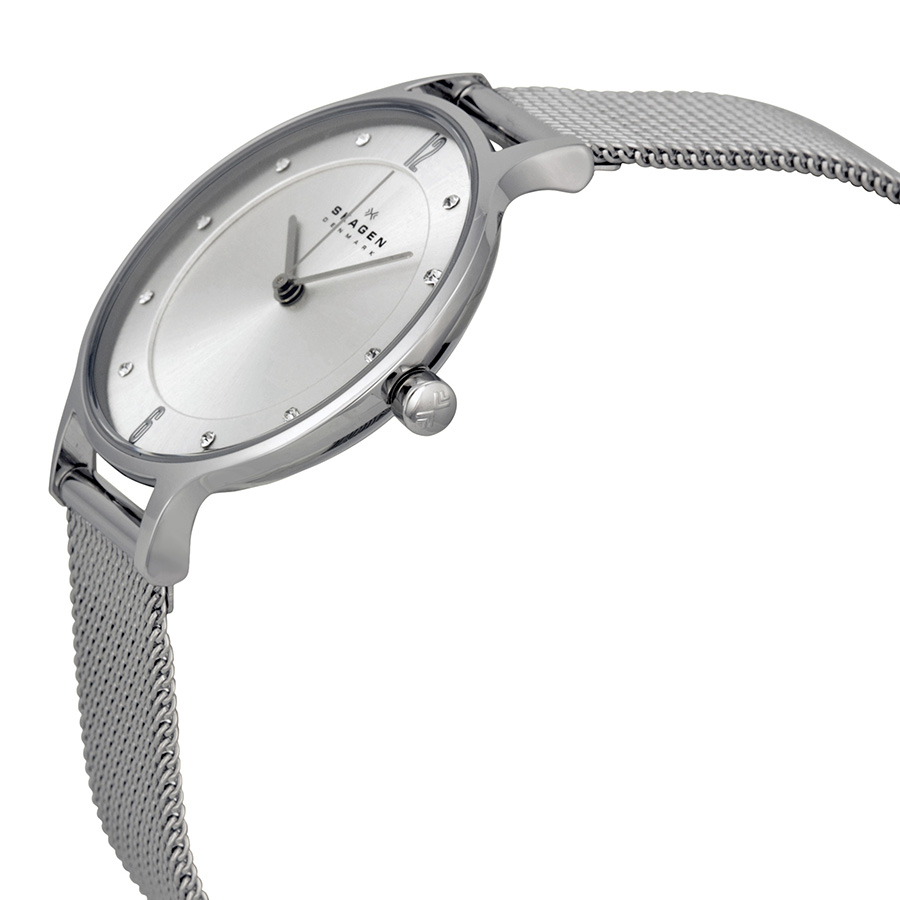 skagen anita silver dial stainless steel mesh ladies watch skw2149 skagen anita silver dial stainless steel mesh ladies watch skw2149