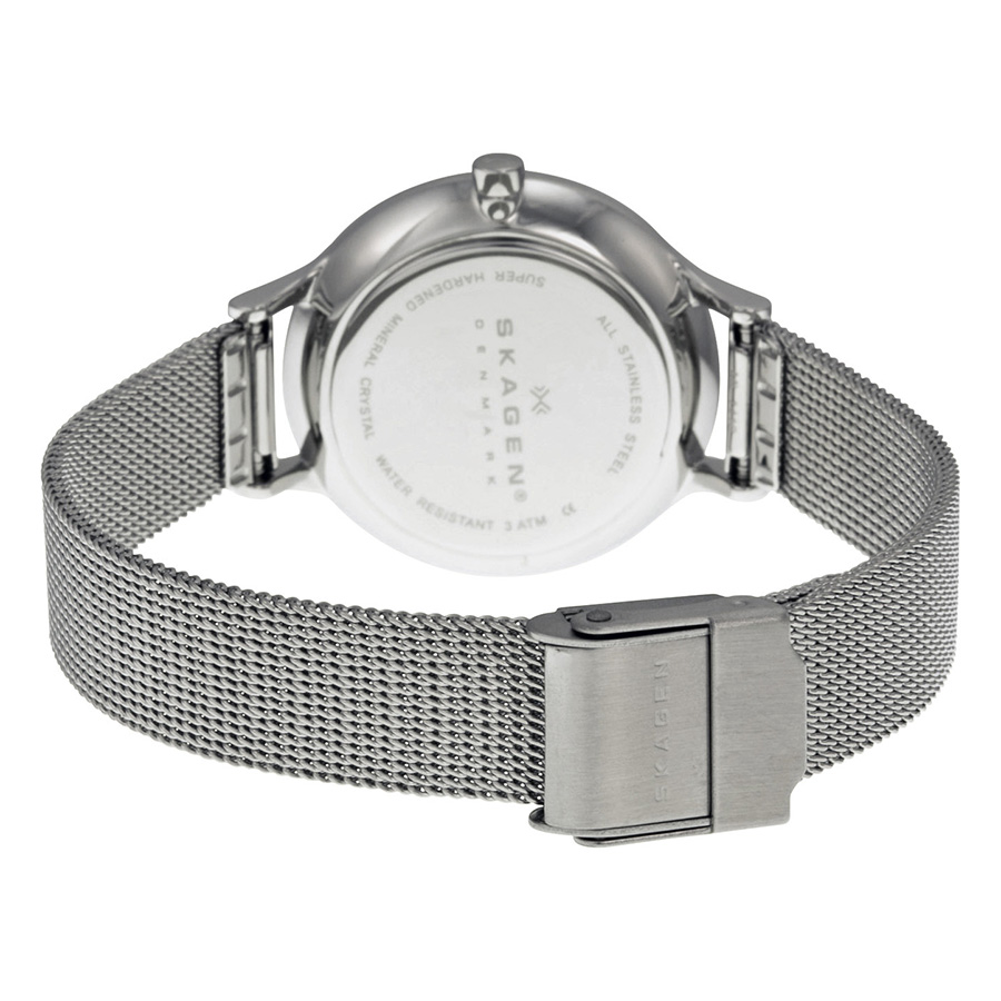 skagen anita silver dial stainless steel mesh ladies watch skw2149 skagen anita silver dial stainless steel mesh ladies watch skw2149