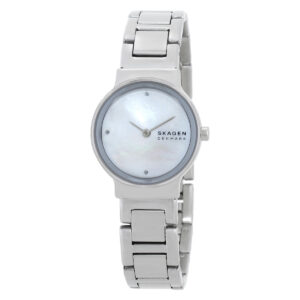 Home skagen freja lille quartz white dial ladies watch skw3168
