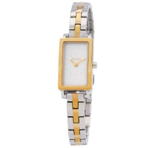 Home skagen hagen micro quartz white dial ladies watch skw3155