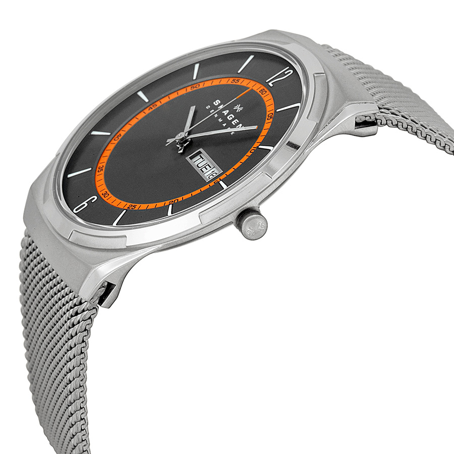 skagen melbye grey dial grey mesh men's watch skw6007 skagen melbye grey dial grey mesh men's watch skw6007