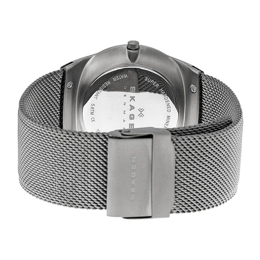 skagen melbye grey dial grey mesh men's watch skw6007 skagen melbye grey dial grey mesh men's watch skw6007