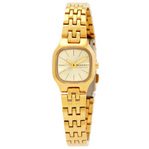 Home skagen mellem yellow dial ladies watch skw3177
