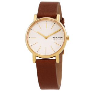 Home skagen signatur lille quartz white dial ladies watch skw3121