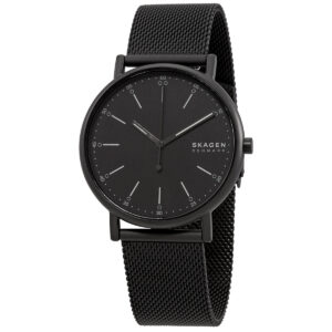 skagen signatur quartz midnight dial men's watch skw6579