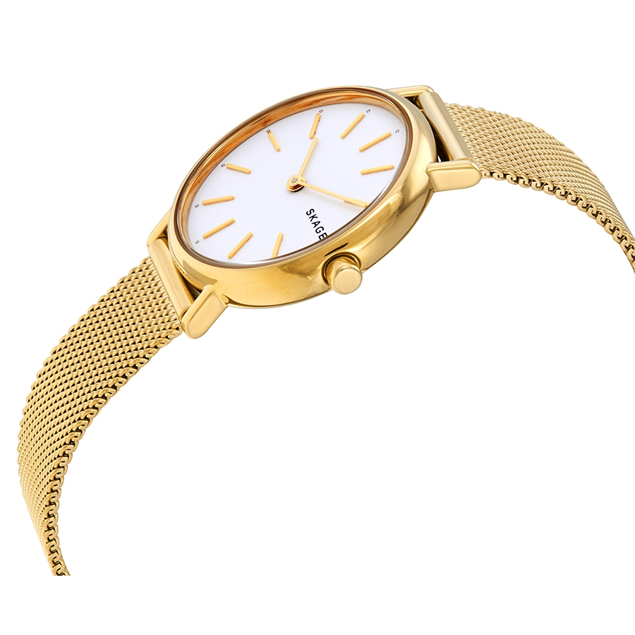 skagen signatur slim quartz silver dial ladies watch skagen signatur slim quartz silver dial ladies watch