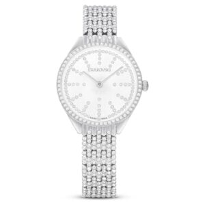 Витрина swarovski attract quartz crystal silver dial ladies watch 5644062