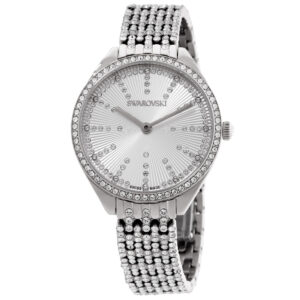 Витрина swarovski attract quartz crystal silver dial ladies watch 5742479