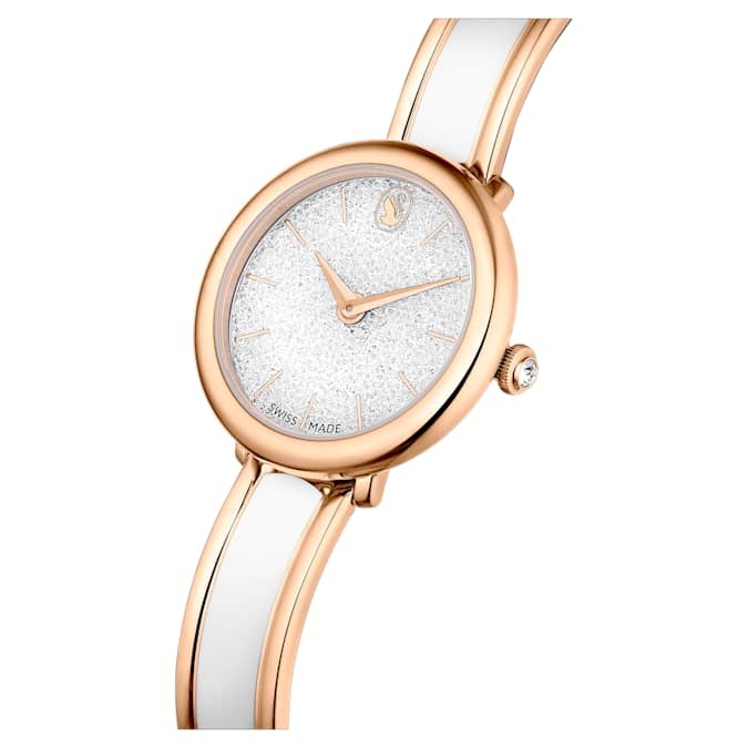 swarovski crystalline bangle quartz ladies watch 5689324 swarovski crystalline bangle quartz ladies watch 5689324