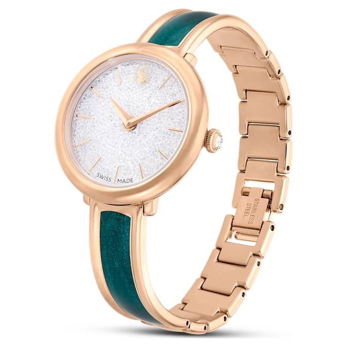 swarovski crystalline bangle quartz ladies watch 5709816 swarovski crystalline bangle quartz ladies watch 5709816