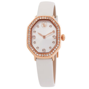 Витрина swarovski dextera quartz crystal silver dial ladies watch 5730208