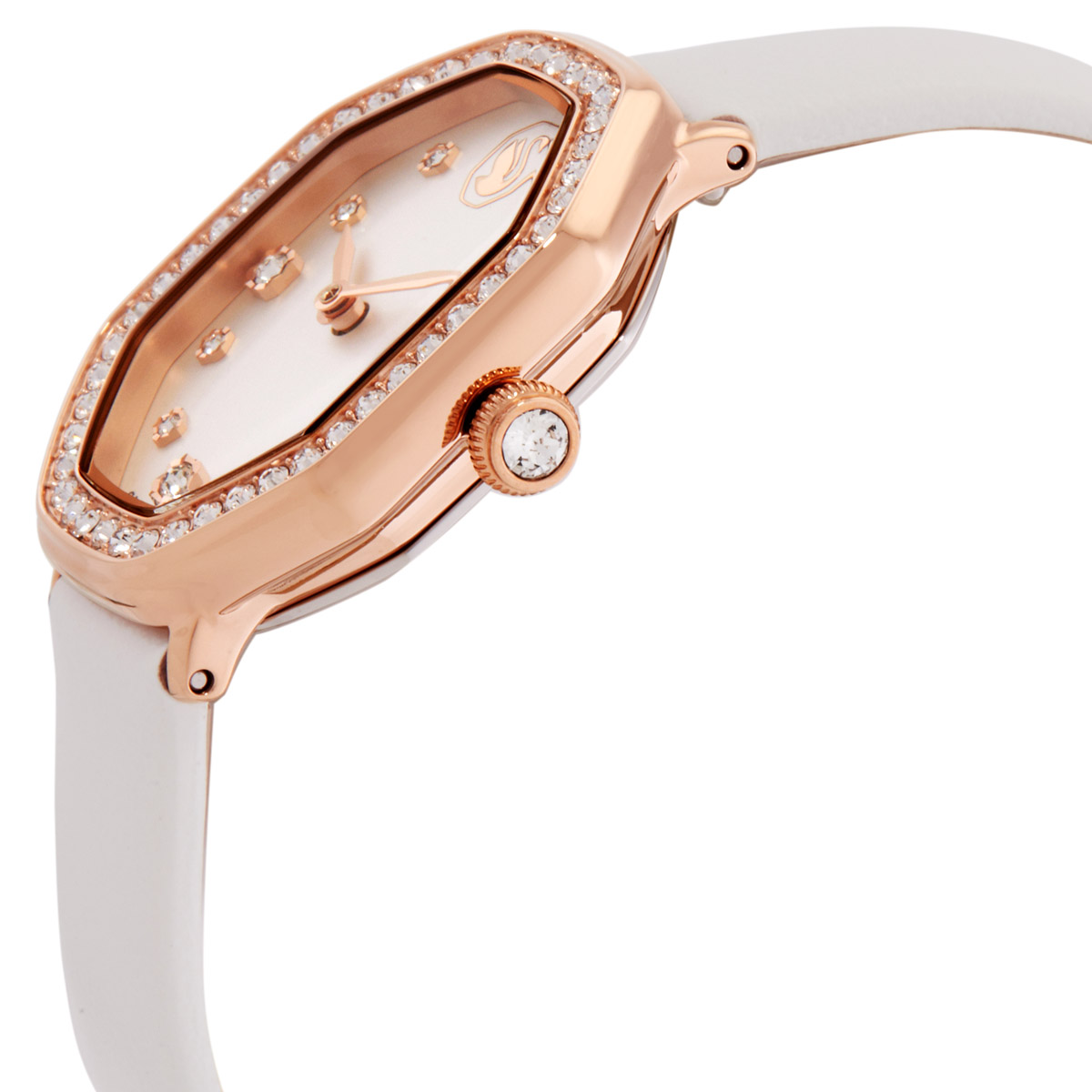 swarovski dextera quartz crystal silver dial ladies watch 5730208 swarovski dextera quartz crystal silver dial ladies watch 5730208
