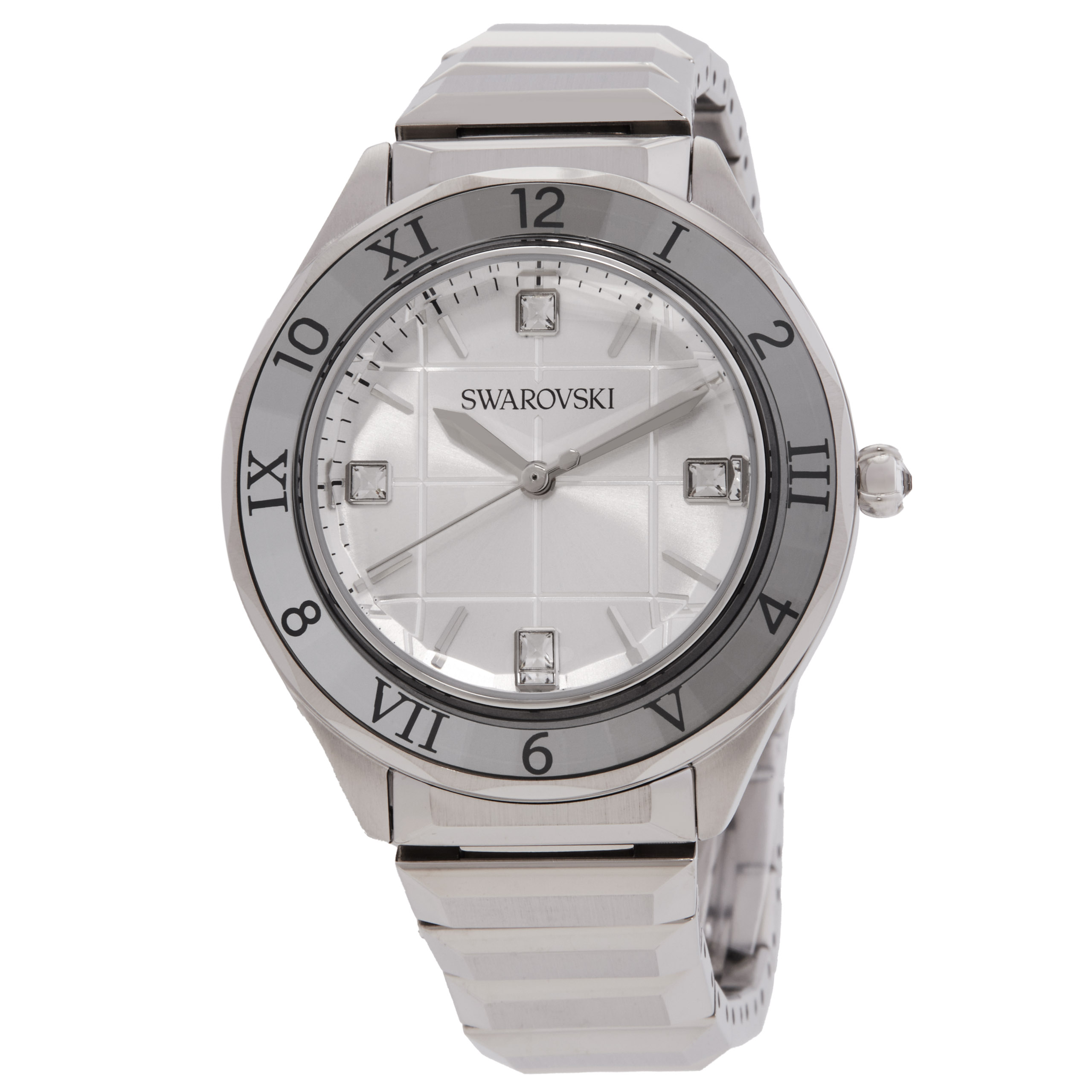 swarovski dextera quartz silver dial ladies watch 5634648 swarovski dextera quartz silver dial ladies watch 5634648