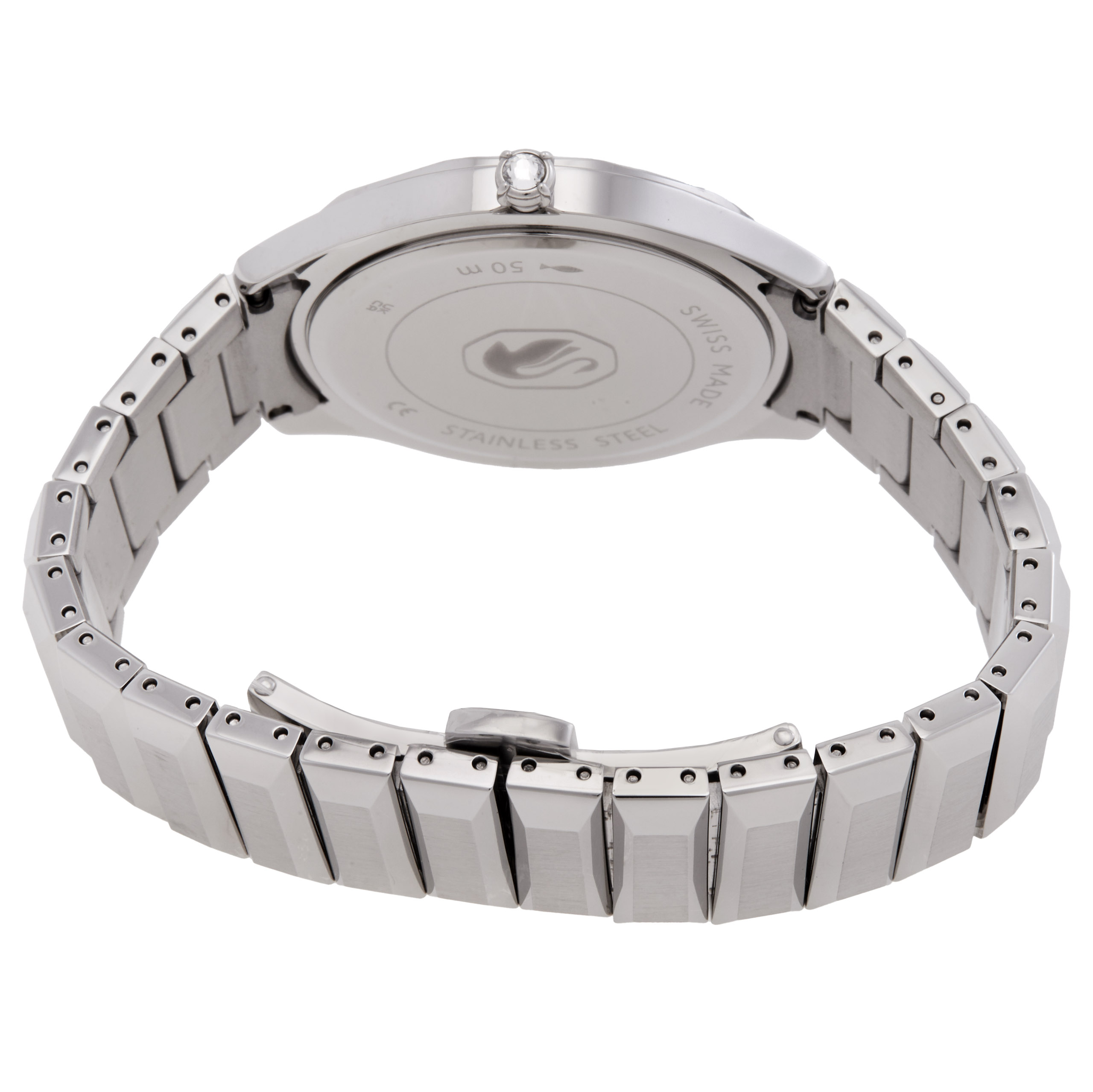 swarovski dextera quartz silver dial ladies watch 5634648 swarovski dextera quartz silver dial ladies watch 5634648