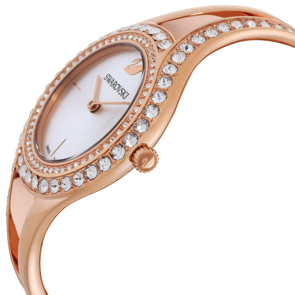 swarovski eternal quartz crystal silver dial ladies watch 5377576 swarovski eternal quartz crystal silver dial ladies watch 5377576