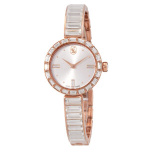 Витрина swarovski matrix bangle quartz crystal silver dial ladies watch 5677484