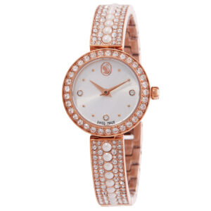 Home swarovski matrix pearl bangle ladies watch 5705406