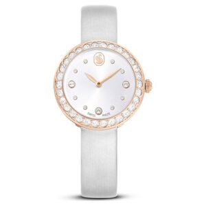 Витрина swarovski matrix tennis quartz crystal silver dial ladies watch 5710105