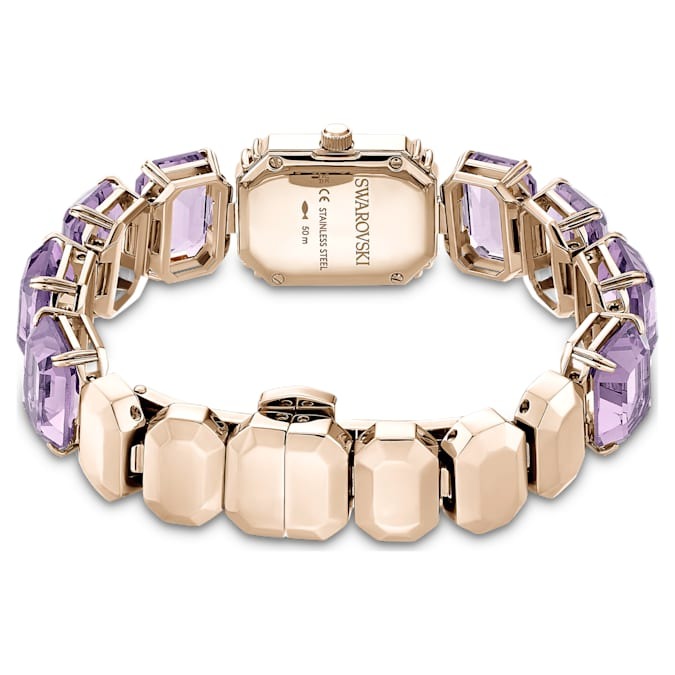 swarovski quartz crystal purple dial ladies watch 5722364 swarovski quartz crystal purple dial ladies watch 5722364