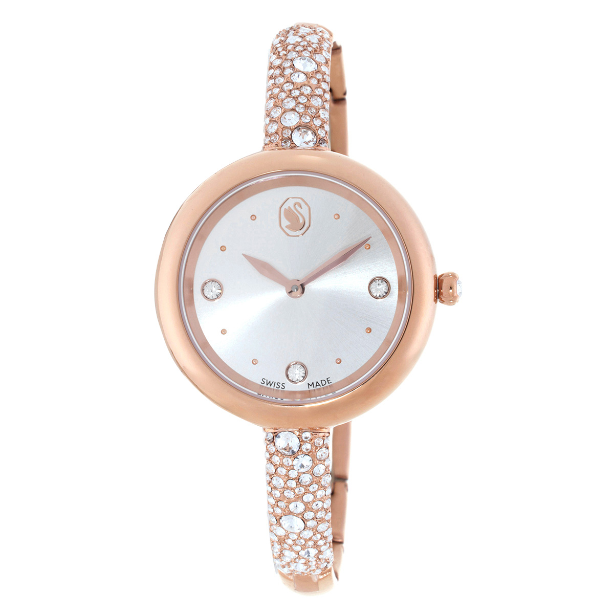 swarovski sublima quartz crystal ladies bangle watch 5734633 swarovski sublima quartz crystal ladies bangle watch 5734633