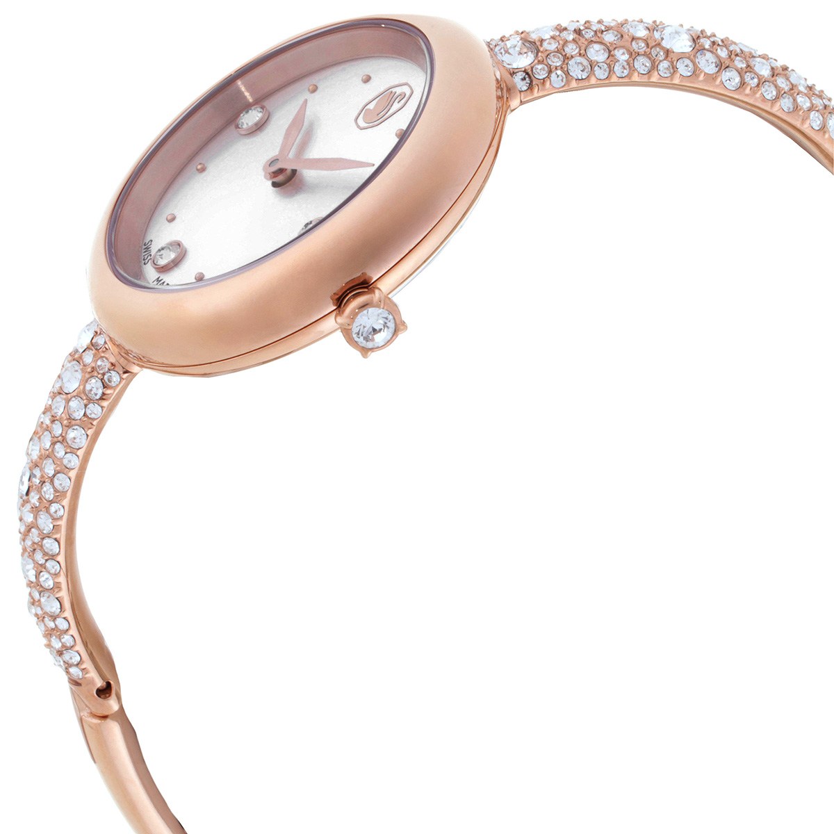 swarovski sublima quartz crystal ladies bangle watch 5734633 swarovski sublima quartz crystal ladies bangle watch 5734633