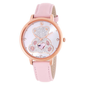 Home swarovski teddy quartz crystal ladies watch 5739838