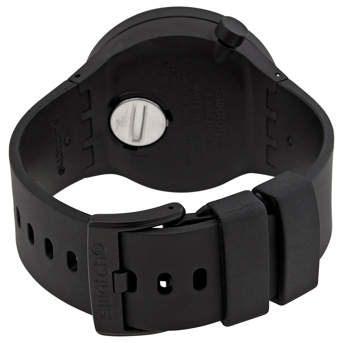 swatch bioceramic quartz black dial men's watch sb03b100 swatch bioceramic quartz black dial men's watch sb03b100