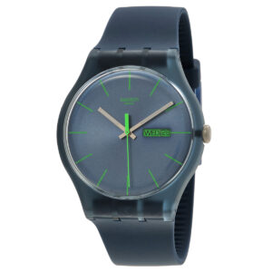 swatch originals new gent blue rebel blue dial men's watch so29n704