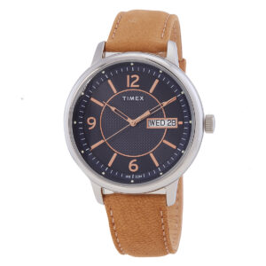 Home timex chicago quartz blue dial men's watch tw2v29000